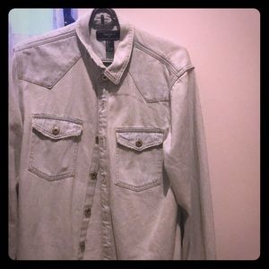 Denim Button Down